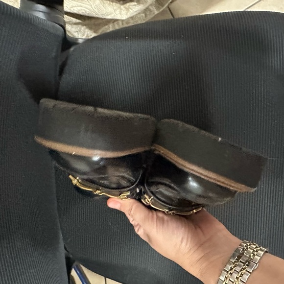 Sam Edelman Laurs Platform Lug Sole Loafer black Women's Size 8 - Picture 6 of 8